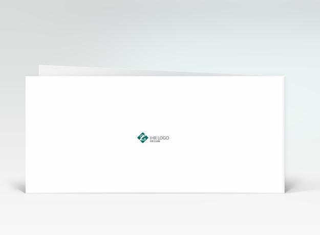 Danksagung Blütenvielfalt vielen Dank grün Rückseite