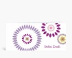 Danksagungen: Blütenvielfalt vielen Dank violett DK1007