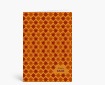 Danksagungen: Blumige Dankesgrüsse orange-braun DK1320