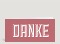 Danksagung DANKE auf rotem Karton Vorderseite Thumb