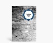 Danksagungen: Frottage mit Blume Thank You blau DK976