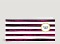 Danksagung Frottage in Streifen Thank You pink Vorderseite Thumb