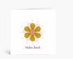 Danksagungen: Zarte Blume in grün und rosa vielen Dank DK998