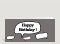 Geburtstagskarte Sprechblase Happy Birthday Prost grau Vorderseite Thumb