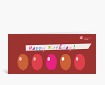 Geburtstagskarten: Happy Birthday Ballons rot DK778