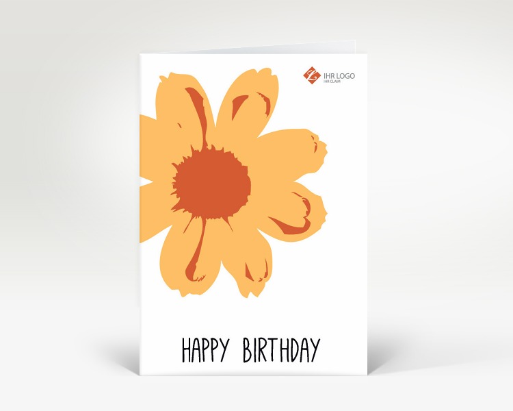 Hallmark Geburtstagskarte Mit Blumen-Design – Modern & Liebevoll