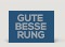 Genesungskarte Postkarte Gute Besserung gemustert auf blau Vorderseite Thumb
