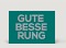 Genesungskarte Postkarte Gute Besserung gemustert auf grün Vorderseite Thumb