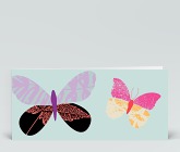 Karten mit Schmetterlingen