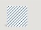 Glückwunschkarte Diagonale Streifen in blau Rückseite Thumb