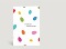 Osterkarte Osterei Dots Vorderseite Thumb